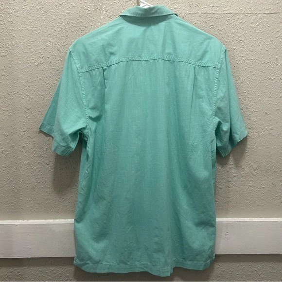 Tommy Bahama Short Sleeve Men's Button Down in Antigua Sky NWT S - Picture 5 of 6
